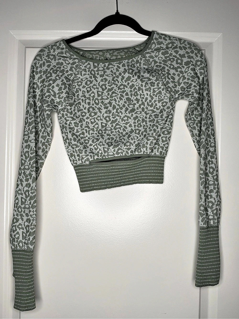 NWOT Free People Movement Cut It Out Long Sleeve